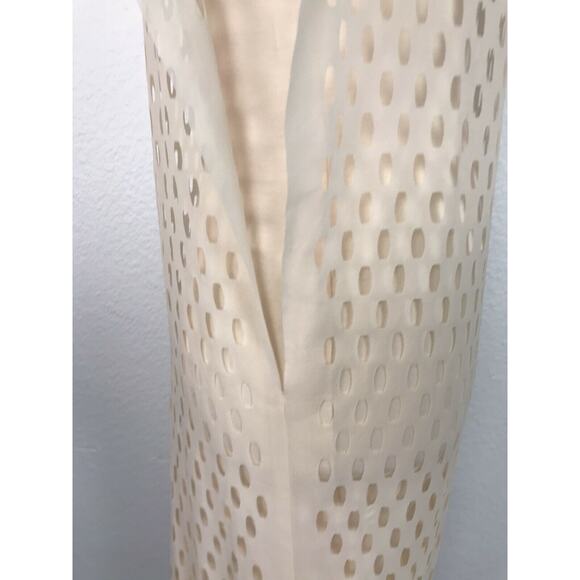 COS Pullover Laser Cut Stretch Knit Bodycon Dress - Picture 9 of 12